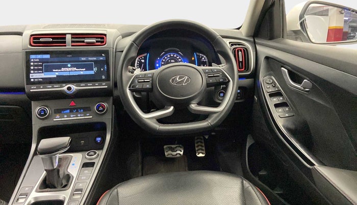 2022 Hyundai Creta SX (O) 1.4 TURBO DCT, Petrol, Automatic, 41,138 km, Steering Wheel Close Up