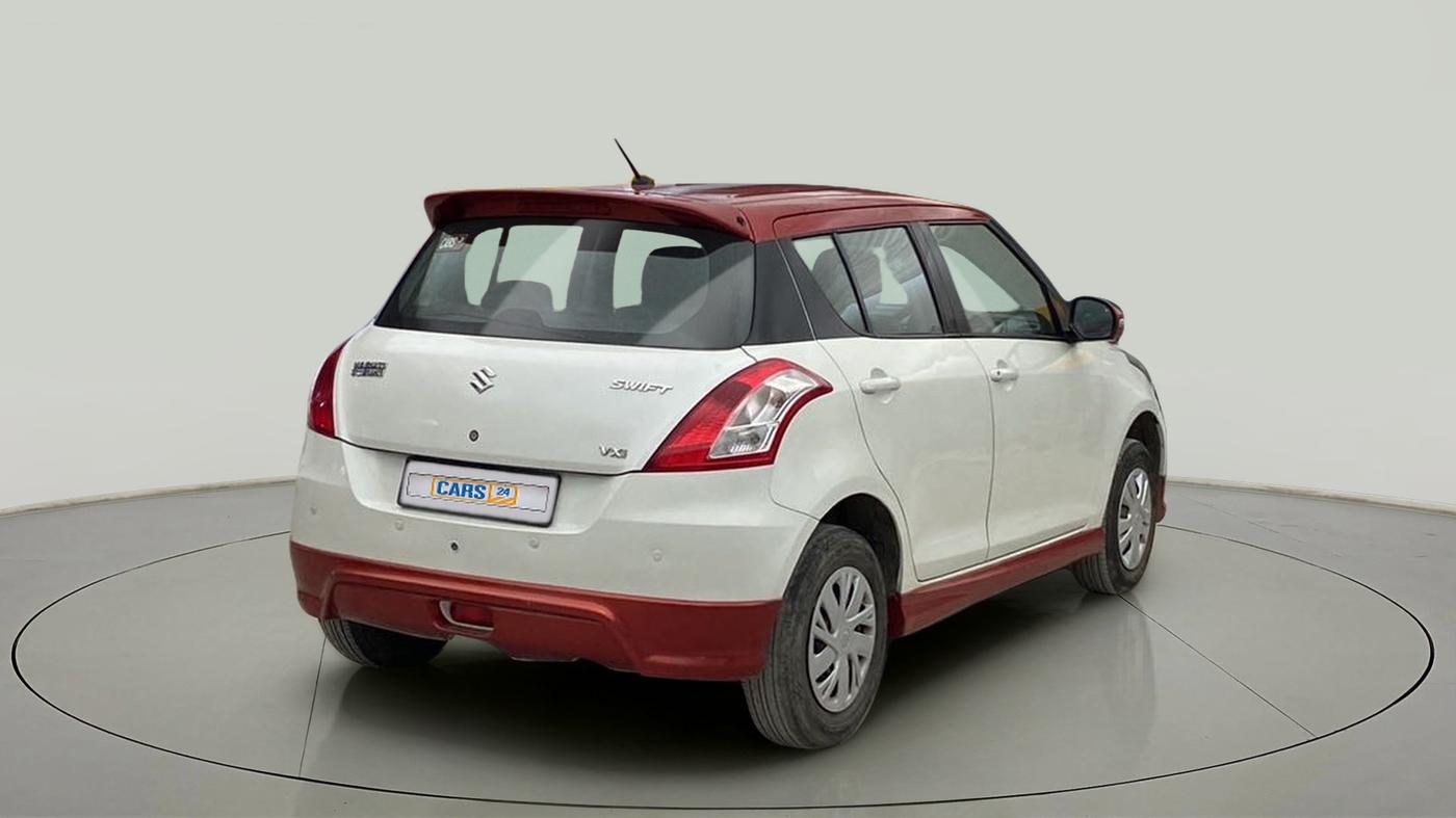 2015 Maruti Swift VXI, Petrol, Manual, 1,02,460 km, Right Back Diagonal