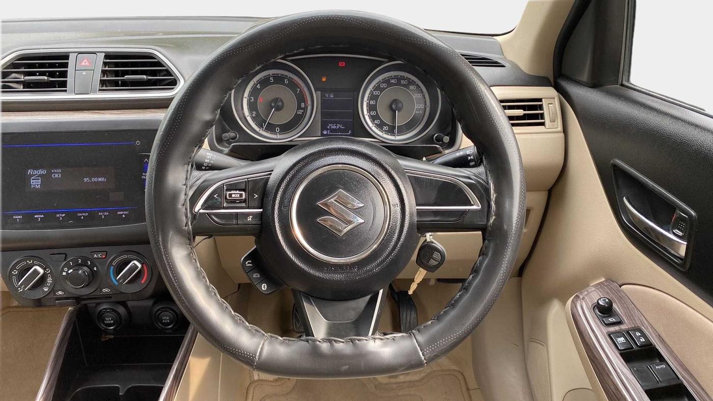 2021 Maruti Dzire VXI, Petrol, Manual, 25,802 km, Steering Wheel Close Up