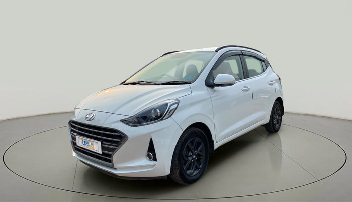 2019 Hyundai GRAND I10 NIOS SPORTZ AMT 1.2 KAPPA VTVT, Petrol, Automatic, 35,273 km, Left Front Diagonal