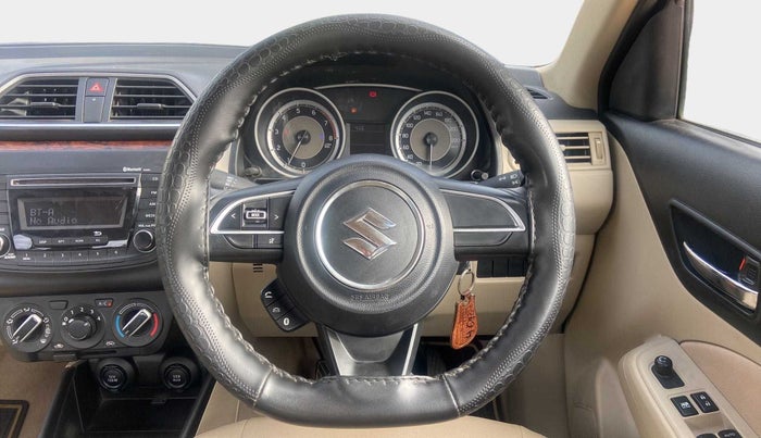 2018 Maruti Dzire VXI, Petrol, Manual, 19,437 km, Steering Wheel Close Up