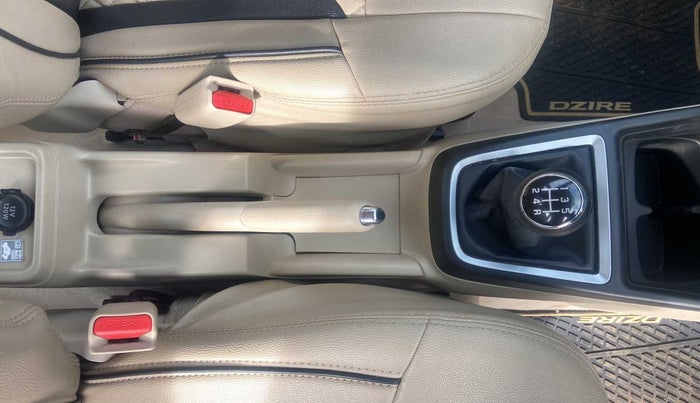 2018 Maruti Dzire VXI, Petrol, Manual, 19,437 km, Gear Lever