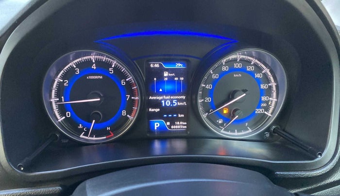 2016 Maruti Baleno ZETA CVT PETROL 1.2, Petrol, Automatic, 60,938 km, Odometer Image