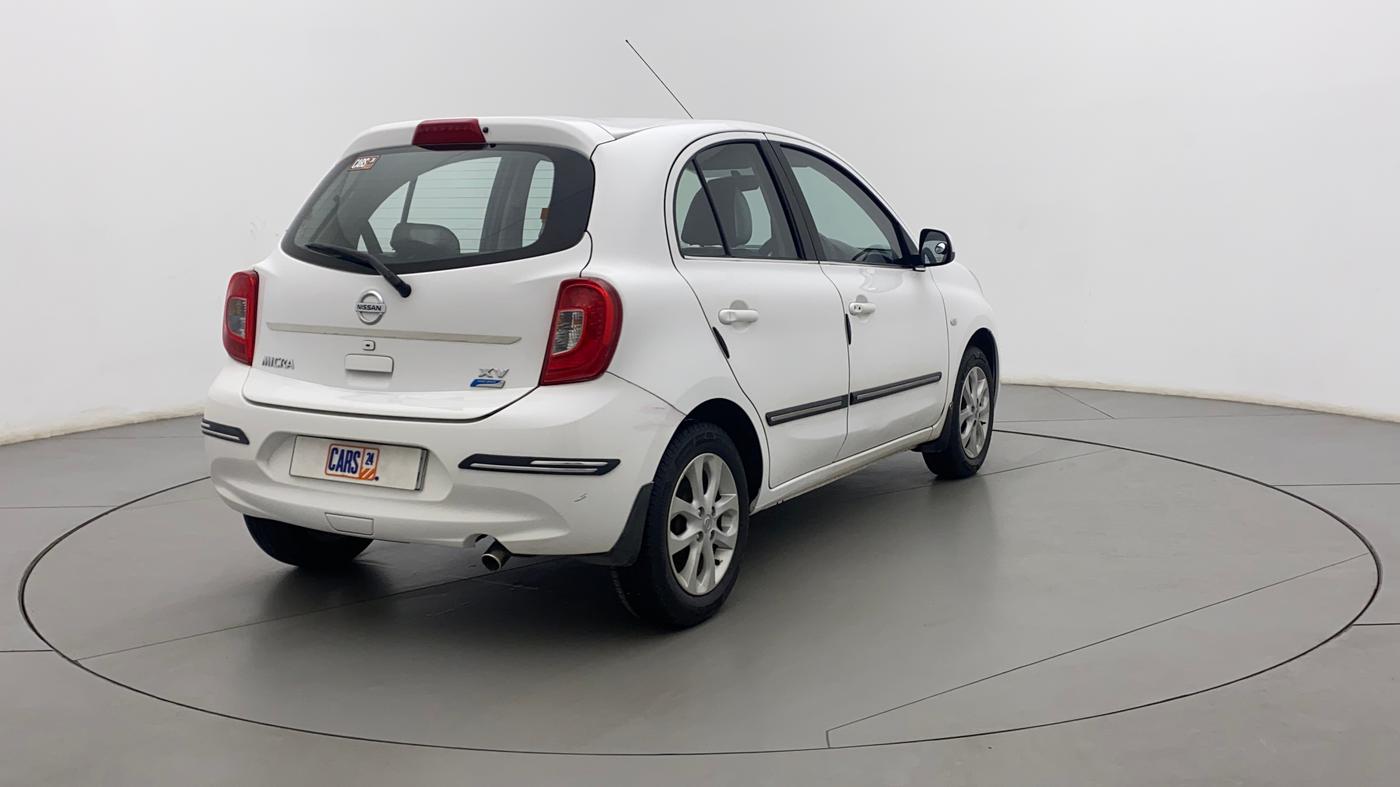 2016 Nissan Micra XV CVT, Petrol, Automatic, 30,916 km, Right Back Diagonal