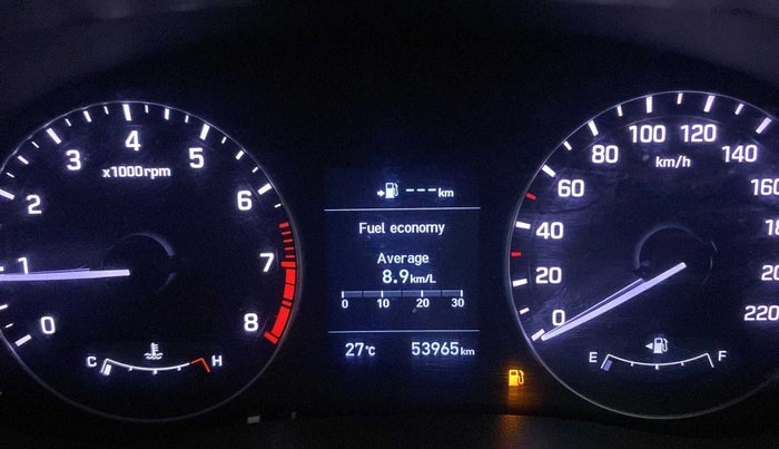 2020 Hyundai Creta SX (O) 1.6 PETROL, Petrol, Manual, 53,893 km, Odometer Image