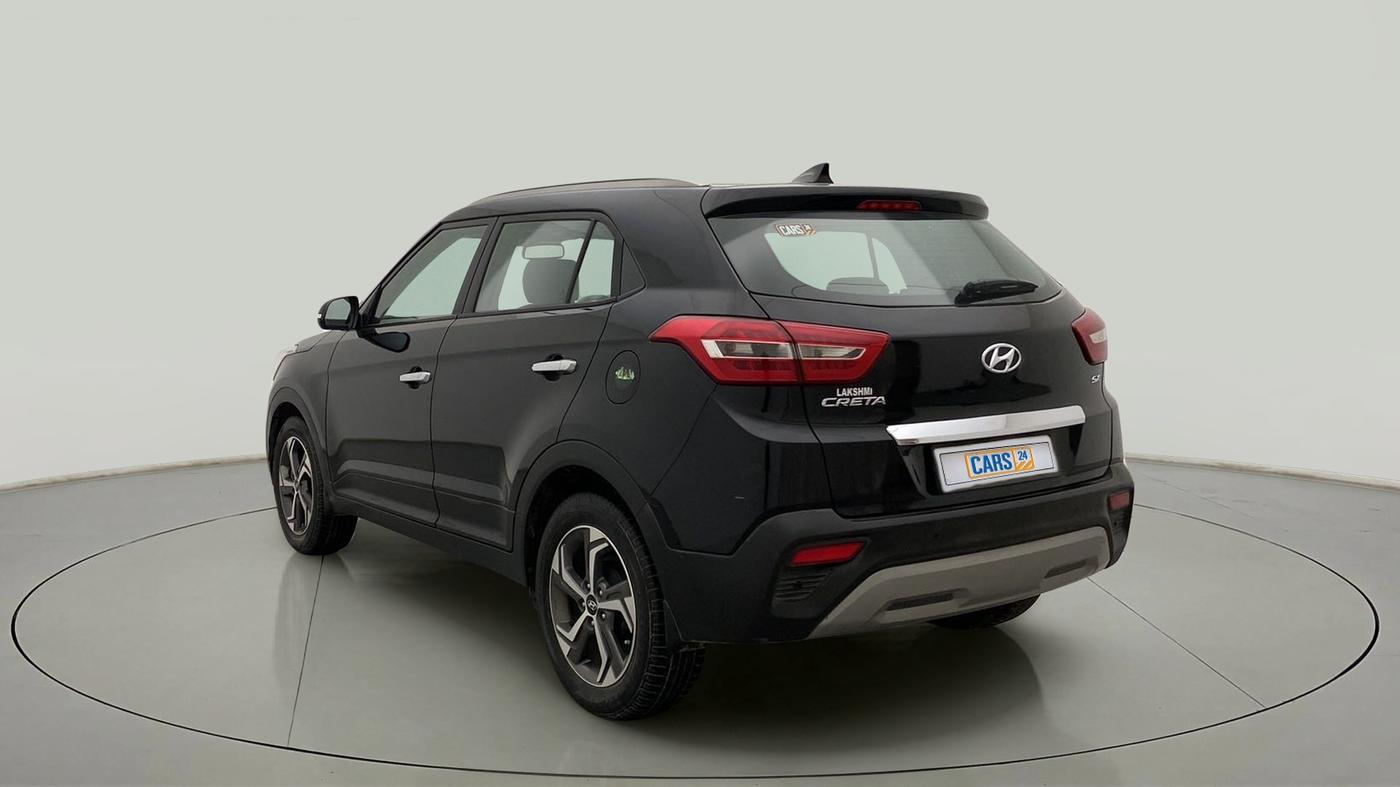 2020 Hyundai Creta SX (O) 1.6 PETROL, Petrol, Manual, 53,893 km, Left Back Diagonal