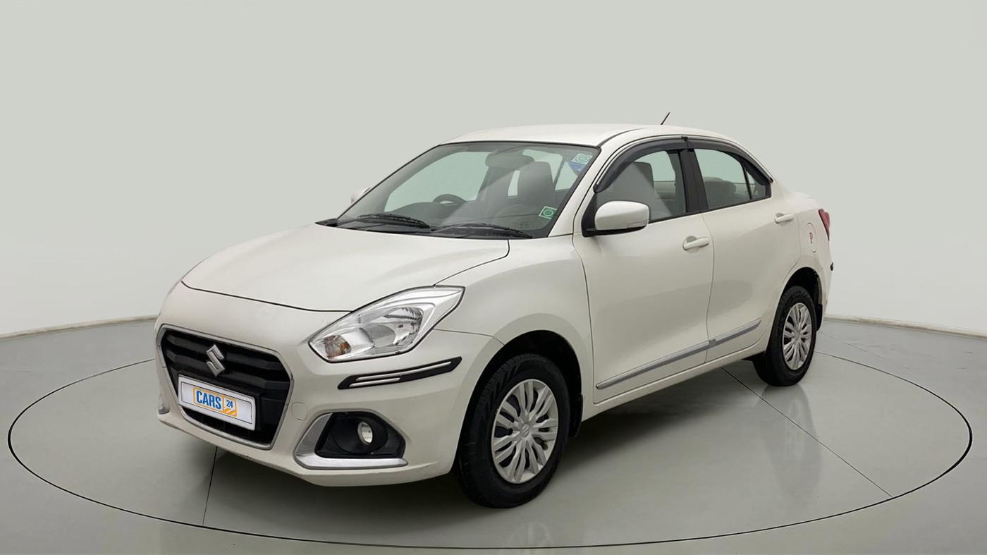 2021 Maruti Dzire VXI AMT, Petrol, Automatic, 50,409 km, Left Front Diagonal