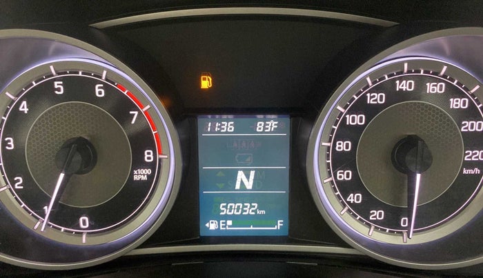 2021 Maruti Dzire VXI AMT, Petrol, Automatic, 50,222 km, Odometer Image