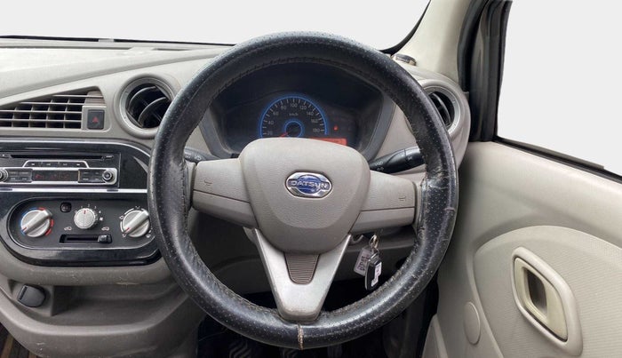2016 Datsun Redi Go T (O), Petrol, Manual, 46,953 km, Steering Wheel Close Up