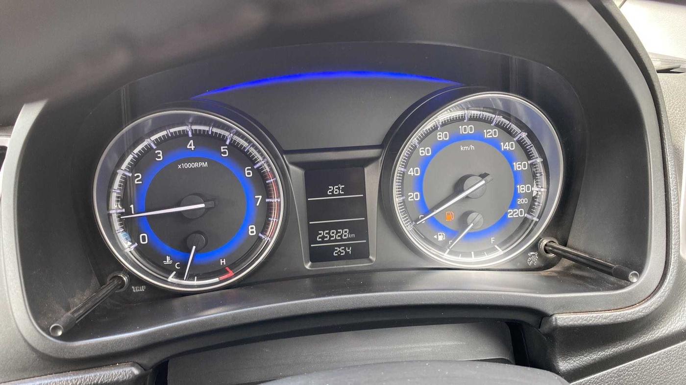 2022 Maruti Baleno DELTA PETROL 1.2, Petrol, Manual, 25,992 km, Odometer Image