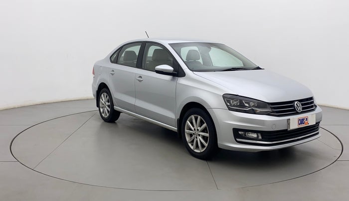 2017 Volkswagen Vento HIGHLINE PLUS 1.2 AT 16 ALLOY, Petrol, Automatic, 56,719 km, Right Front Diagonal