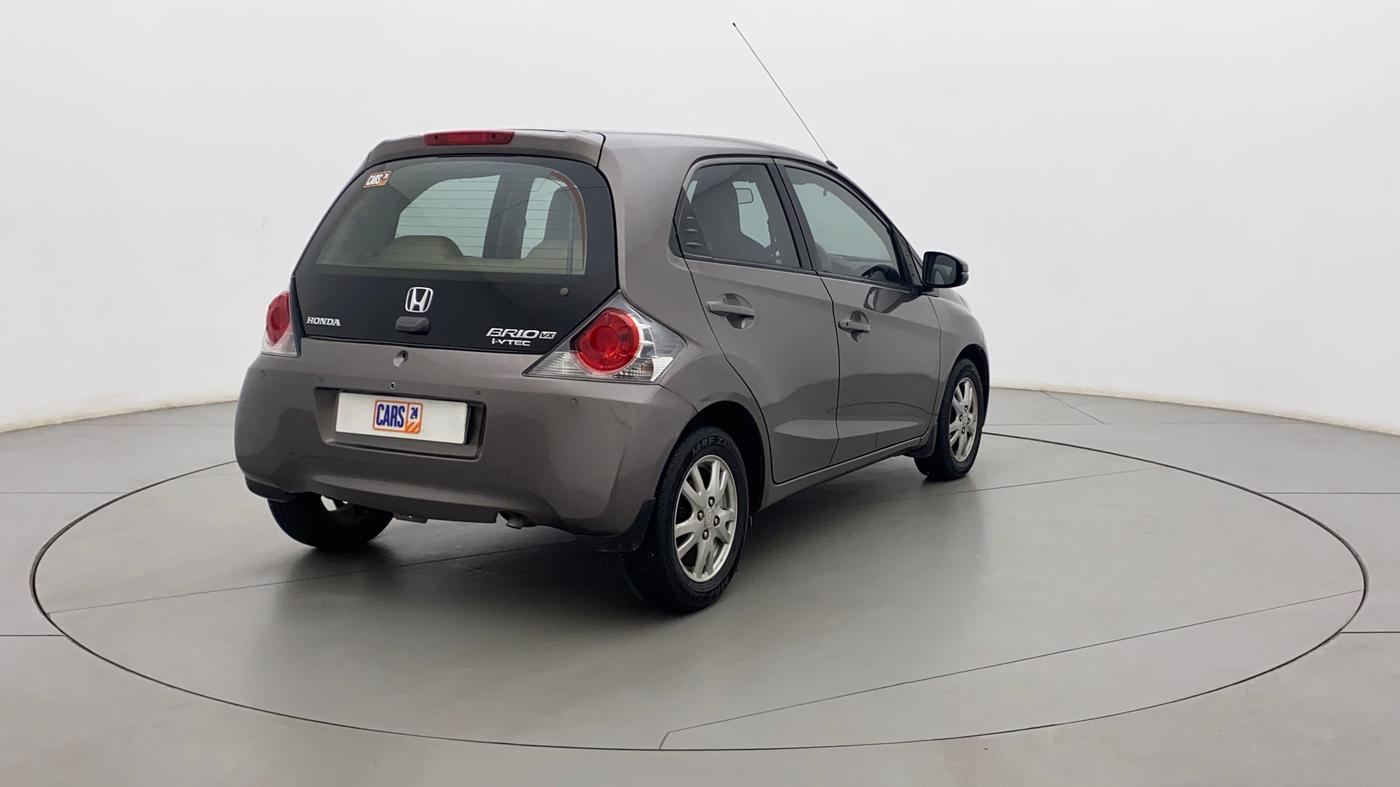 2014 Honda Brio VX MT, Petrol, Manual, 54,431 km, Right Back Diagonal