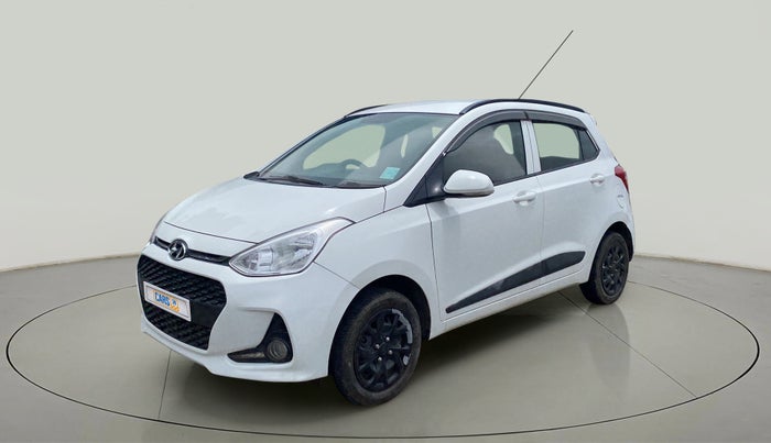 2017 Hyundai Grand i10 SPORTZ (O) 1.2 KAPPA VTVT, Petrol, Manual, 64,064 km, Left Front Diagonal