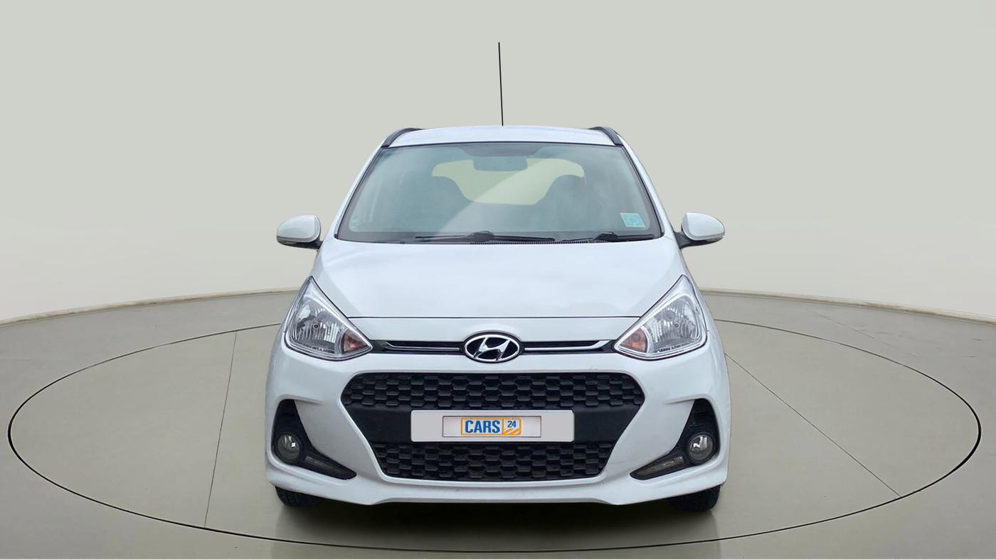 2017 Hyundai Grand i10 SPORTZ (O) 1.2 KAPPA VTVT, Petrol, Manual, 64,064 km, Front