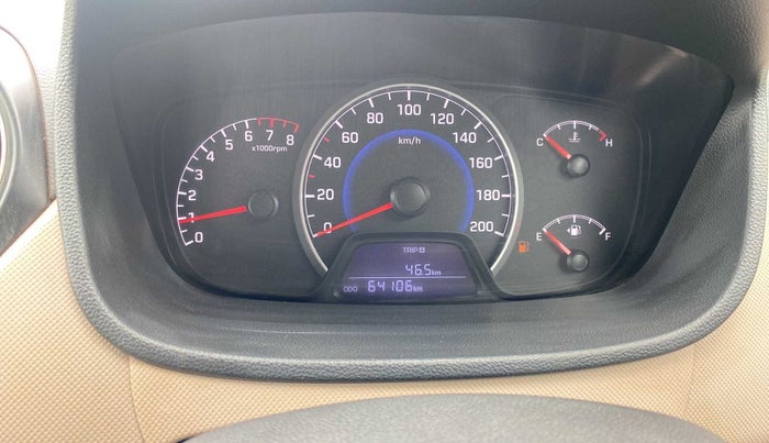 2017 Hyundai Grand i10 SPORTZ (O) 1.2 KAPPA VTVT, Petrol, Manual, 64,064 km, Odometer Image