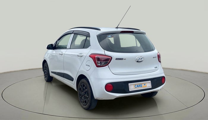 2017 Hyundai Grand i10 SPORTZ (O) 1.2 KAPPA VTVT, Petrol, Manual, 64,064 km, Left Back Diagonal
