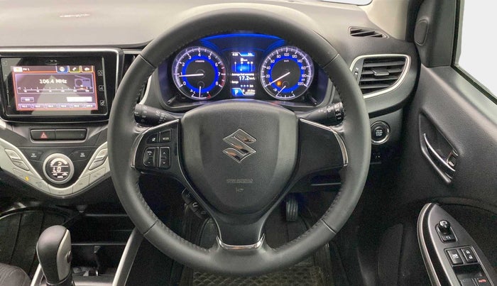 2018 Maruti Baleno ALPHA CVT PETROL 1.2, Petrol, Automatic, 43,682 km, Steering Wheel Close Up