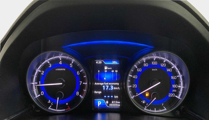 2018 Maruti Baleno ALPHA CVT PETROL 1.2, Petrol, Automatic, 43,682 km, Odometer Image
