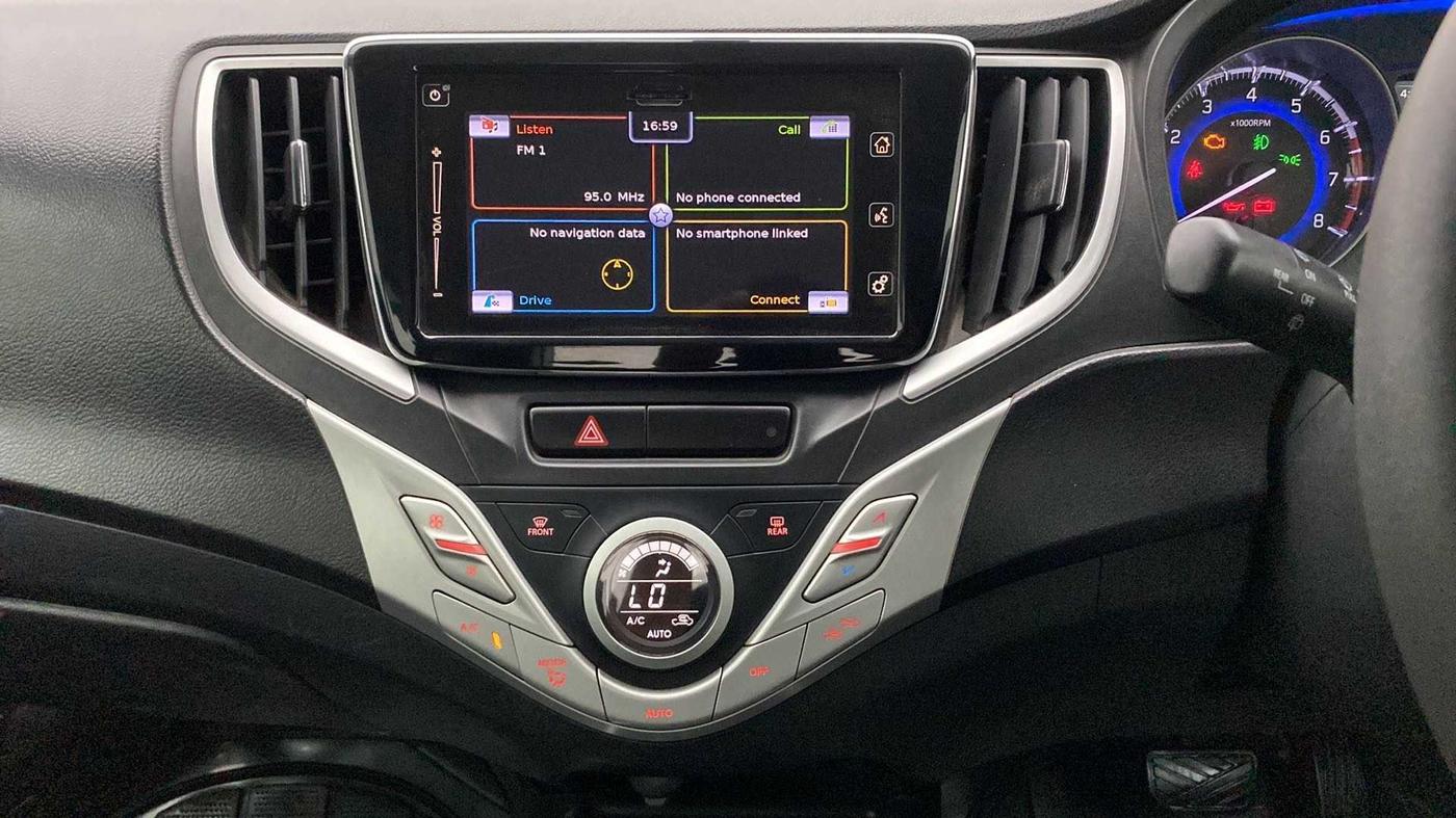 2018 Maruti Baleno ALPHA CVT PETROL 1.2, Petrol, Automatic, 43,682 km, Air Conditioner