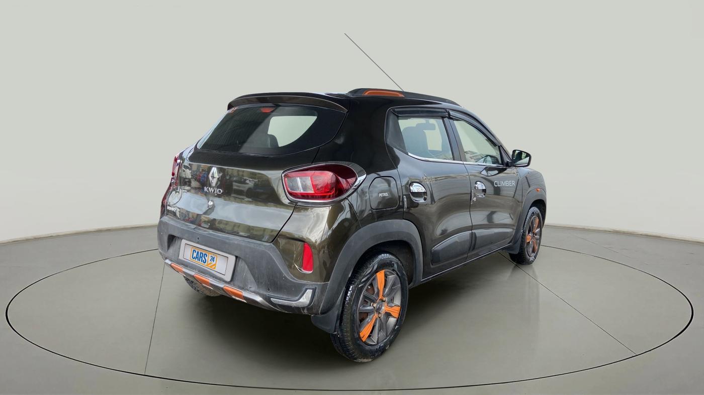 2021 Renault Kwid CLIMBER 1.0 (O), Petrol, Manual, 17,362 km, Right Back Diagonal
