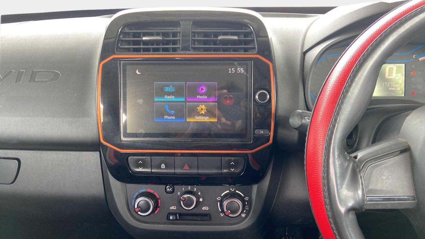 2021 Renault Kwid CLIMBER 1.0 (O), Petrol, Manual, 17,362 km, Air Conditioner