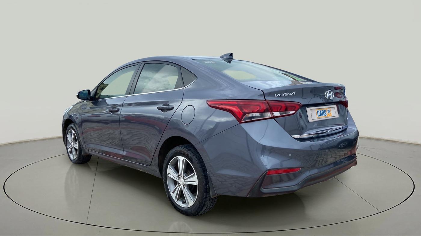 2018 Hyundai Verna 1.6 VTVT SX, Petrol, Manual, 85,607 km, Left Back Diagonal