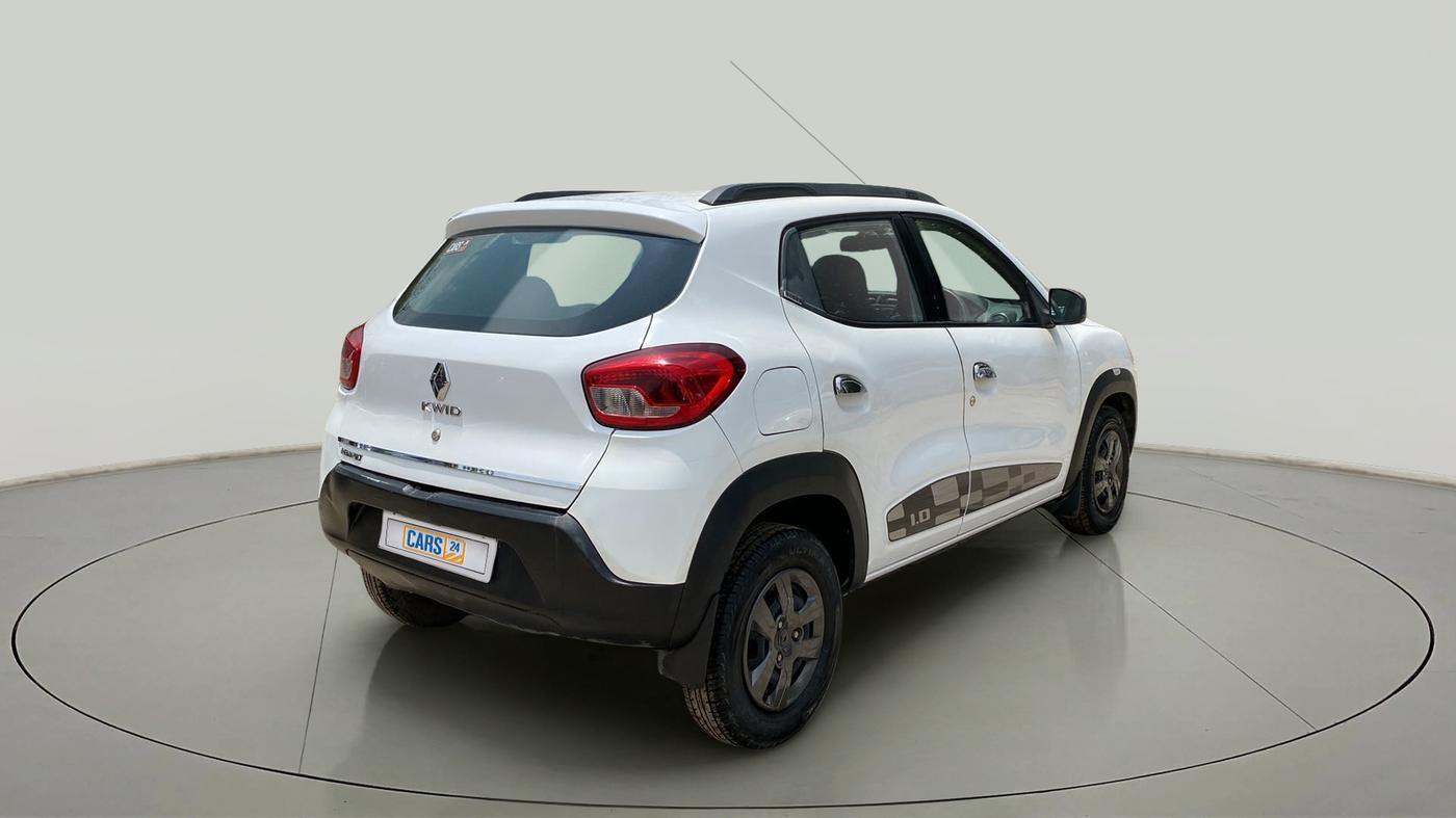 2018 Renault Kwid RXT 1.0, Petrol, Manual, 49,579 km, Right Back Diagonal