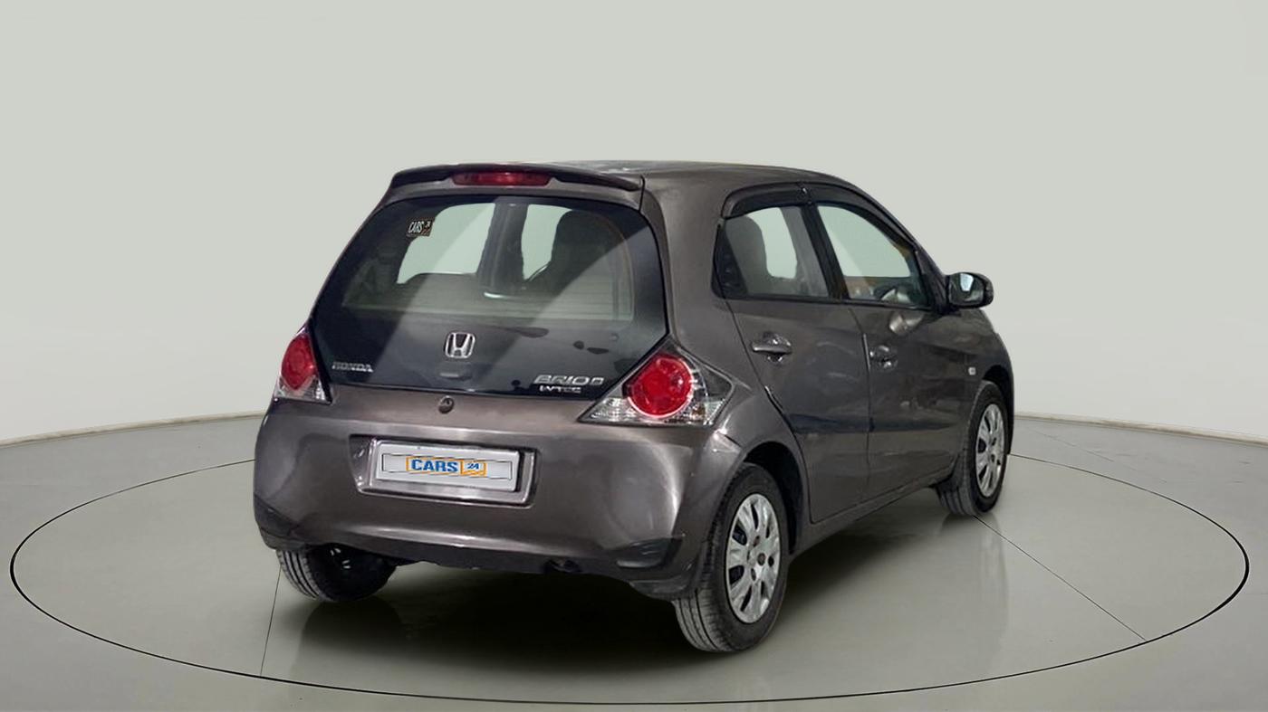 2015 Honda Brio S MT, Petrol, Manual, 85,545 km, Right Back Diagonal