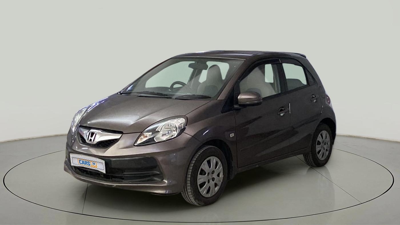 2015 Honda Brio S MT, Petrol, Manual, 85,545 km, Left Front Diagonal