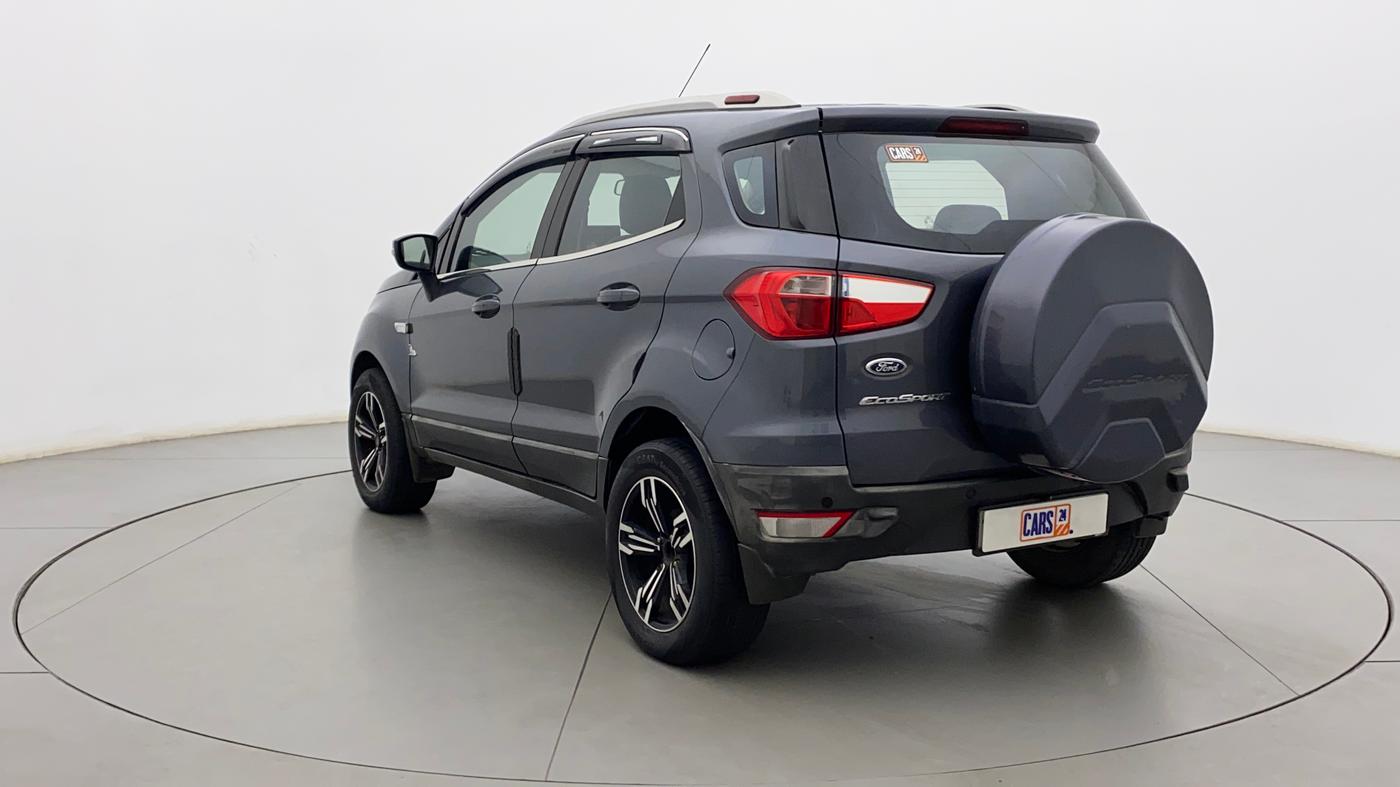 2016 Ford Ecosport TITANIUM 1.5L DIESEL, Diesel, Manual, 1,06,995 km, Left Back Diagonal