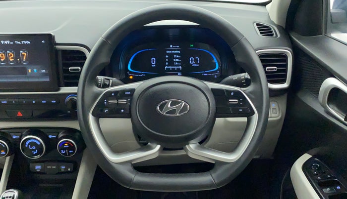 2022 Hyundai VENUE SX 1.2 PETROL, Petrol, Manual, 10,642 km, Steering Wheel Close Up