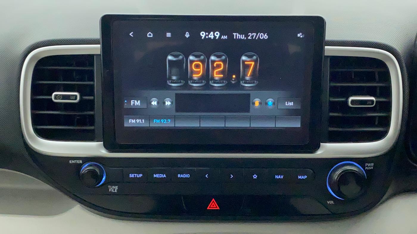 2022 Hyundai VENUE SX 1.2 PETROL, Petrol, Manual, 10,642 km, Infotainment System