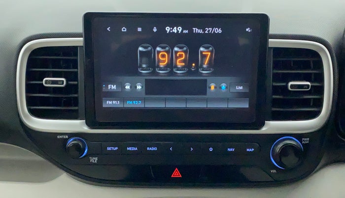 2022 Hyundai VENUE SX 1.2 PETROL, Petrol, Manual, 10,642 km, Infotainment System