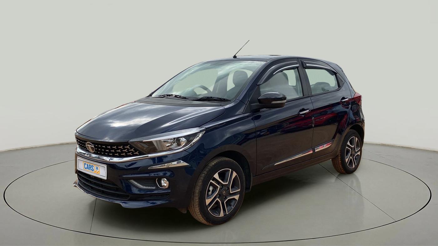 2023 Tata Tiago XZA PLUS PETROL, Petrol, Automatic, 2,280 km, Left Front Diagonal