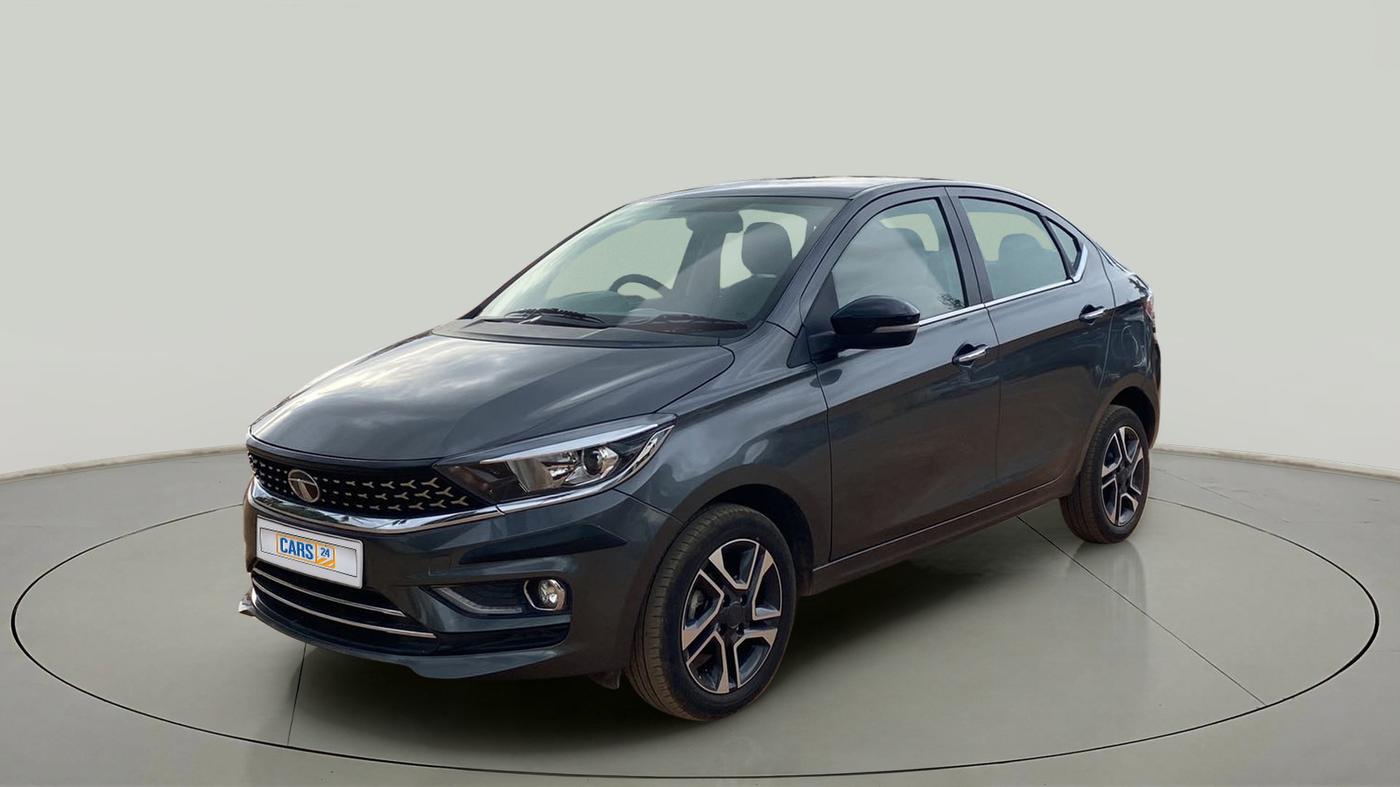 2020 Tata TIGOR XZA PLUS PETROL, Petrol, Automatic, 33,984 km, Left Front Diagonal
