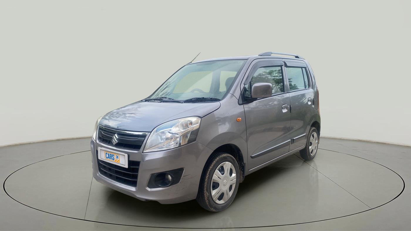 2018 Maruti Wagon R 1.0 VXI AMT, Petrol, Automatic, 68,018 km, Left Front Diagonal
