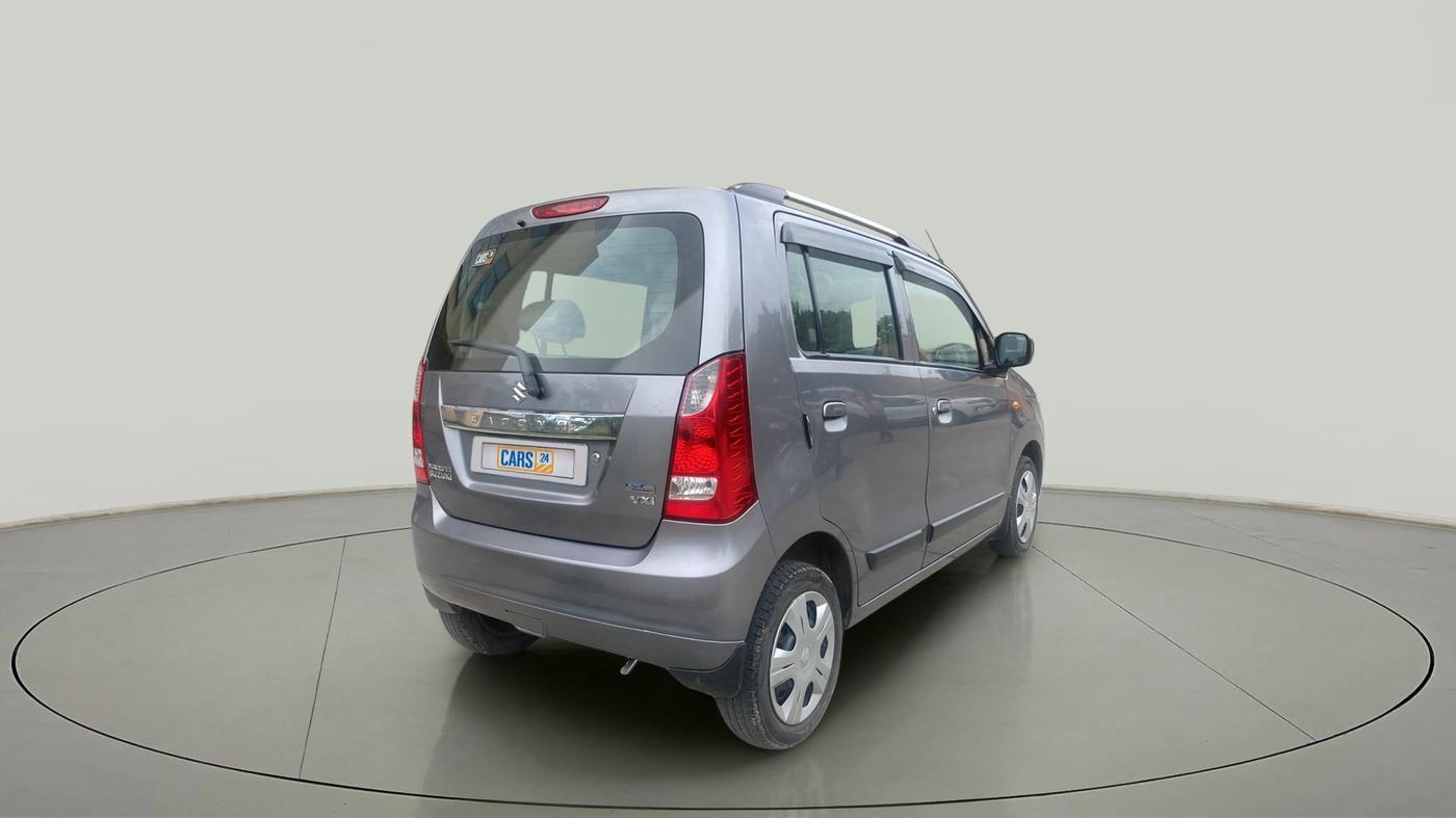 2018 Maruti Wagon R 1.0 VXI AMT, Petrol, Automatic, 68,018 km, Right Back Diagonal