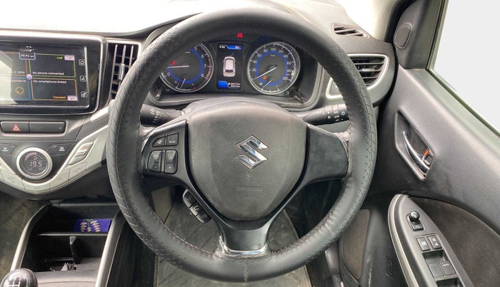 2017 Maruti Baleno ALPHA PETROL 1.2, Petrol, Manual, 70,248 km, Steering Wheel Close Up