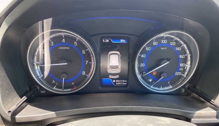 2017 Maruti Baleno ALPHA PETROL 1.2, Petrol, Manual, 70,248 km, Odometer Image