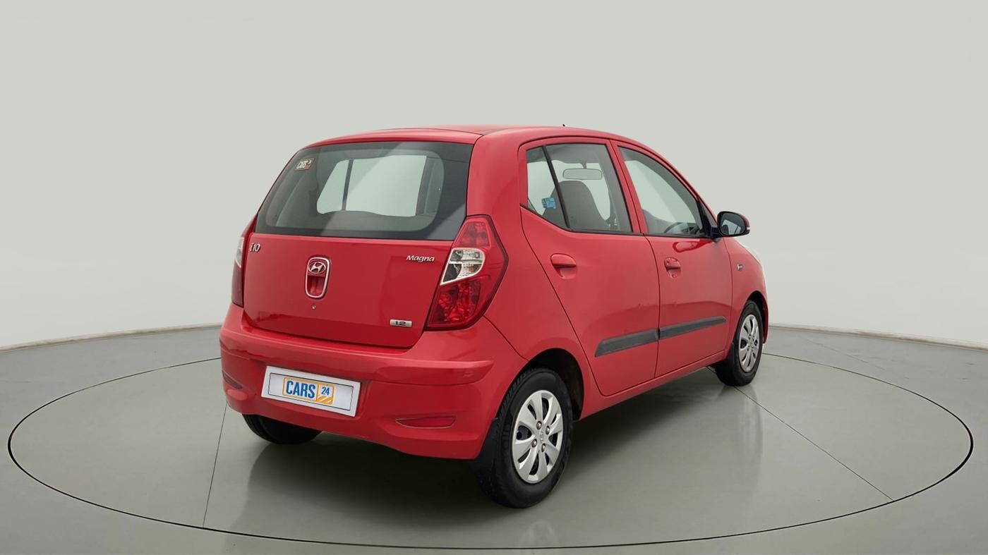2013 Hyundai i10 MAGNA 1.2, Petrol, Manual, 37,308 km, Right Back Diagonal