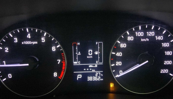 2018 Hyundai Creta SX AT 1.6 PETROL, Petrol, Automatic, 38,297 km, Odometer Image