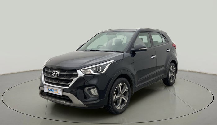 2018 Hyundai Creta SX AT 1.6 PETROL, Petrol, Automatic, 38,297 km, Left Front Diagonal