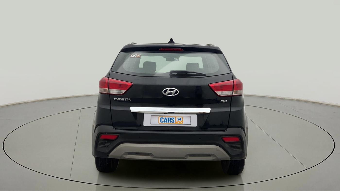 2018 Hyundai Creta SX AT 1.6 PETROL, Petrol, Automatic, 38,297 km, Back/Rear