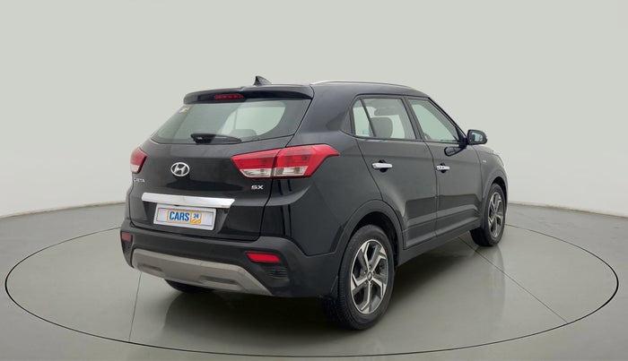 2018 Hyundai Creta SX AT 1.6 PETROL, Petrol, Automatic, 38,297 km, Right Back Diagonal
