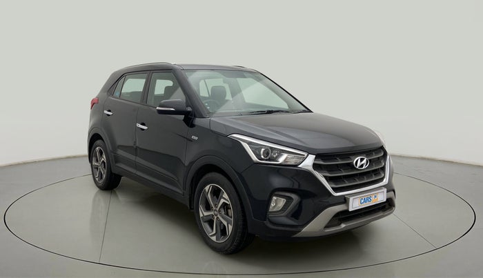 2018 Hyundai Creta SX AT 1.6 PETROL, Petrol, Automatic, 38,297 km, Right Front Diagonal