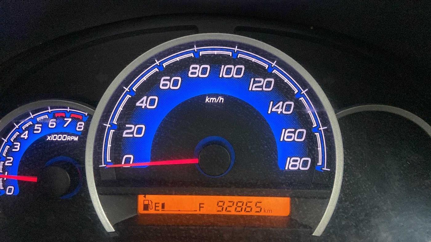 2017 Maruti Wagon R 1.0 VXI+ (O) MT, Petrol, Manual, 93,066 km, Odometer Image
