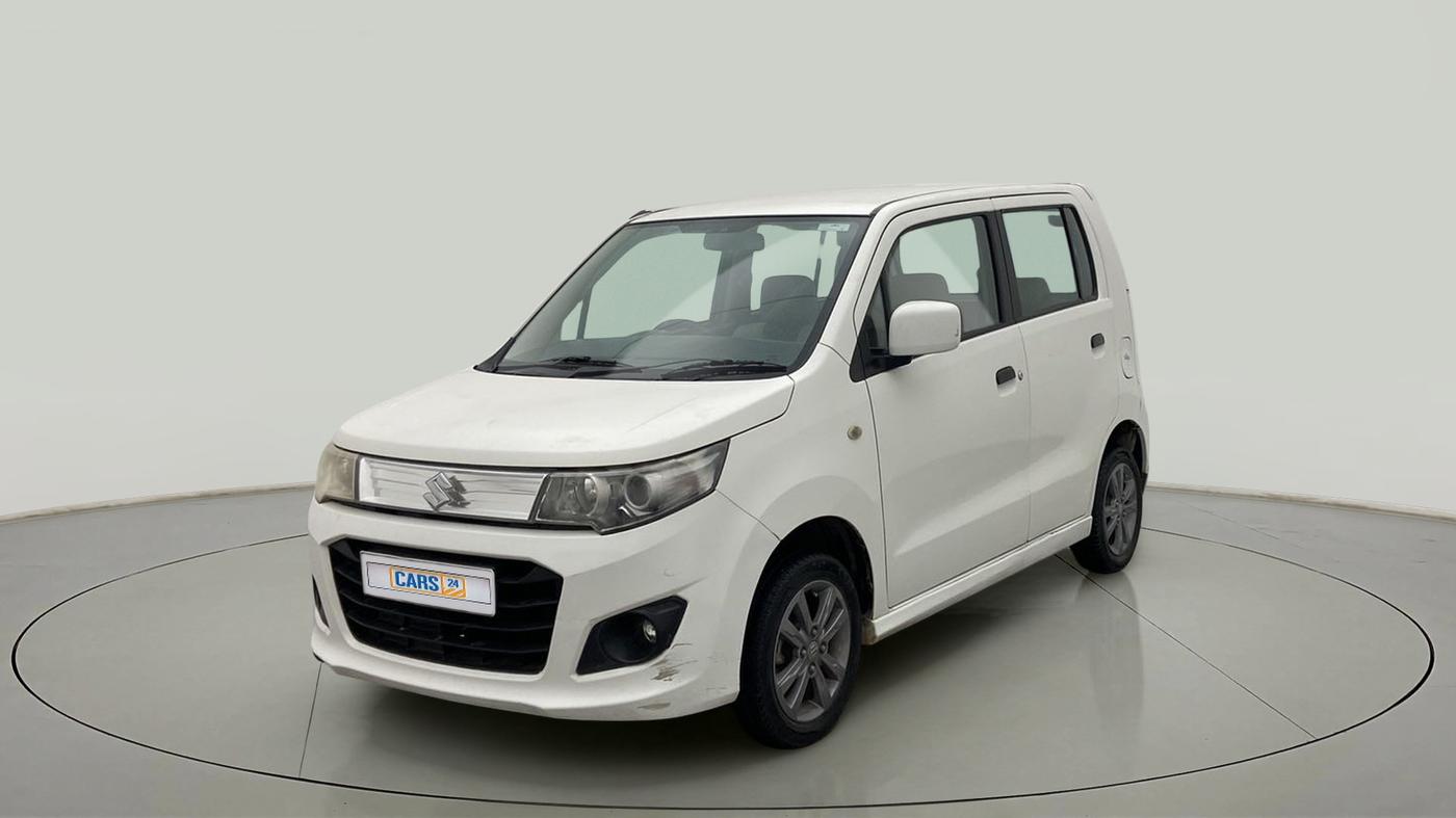 2017 Maruti Wagon R 1.0 VXI+ (O) MT, Petrol, Manual, 93,066 km, Left Front Diagonal