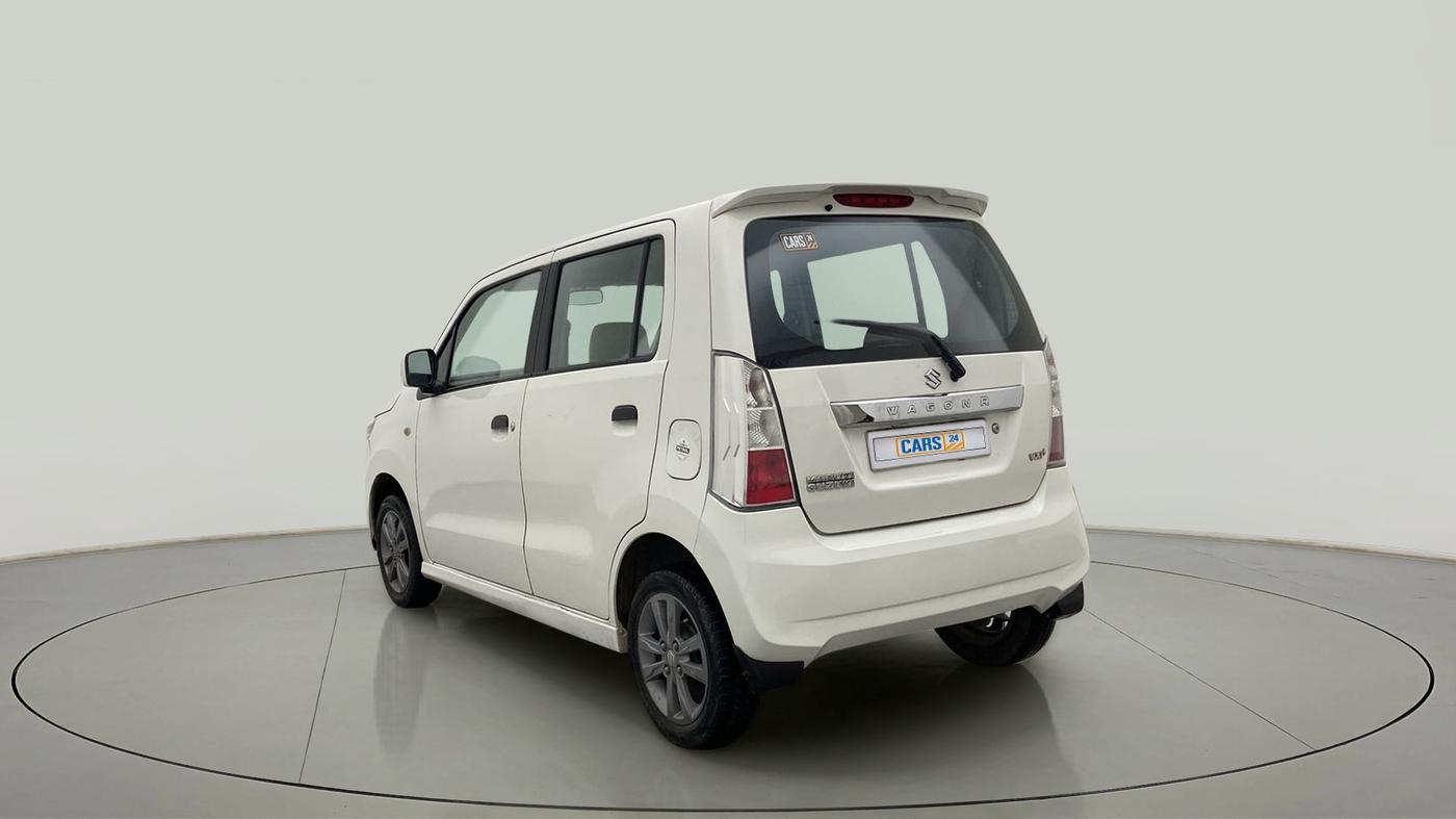 2017 Maruti Wagon R 1.0 VXI+ (O) MT, Petrol, Manual, 93,066 km, Left Back Diagonal