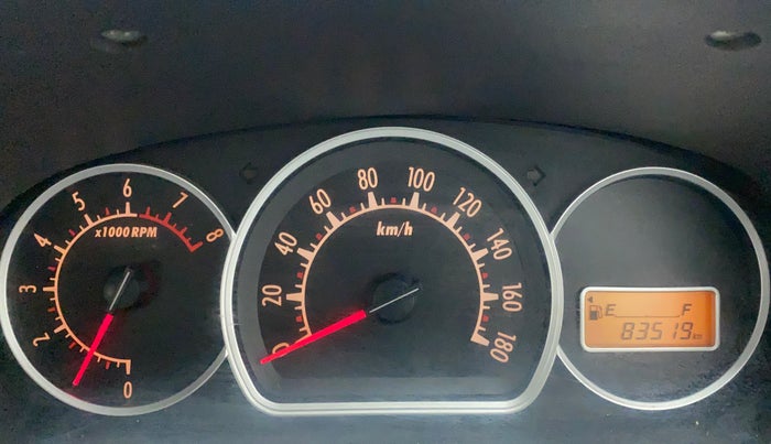 2010 Maruti Alto K10 VXI, Petrol, Manual, 83,519 km, Odometer Image