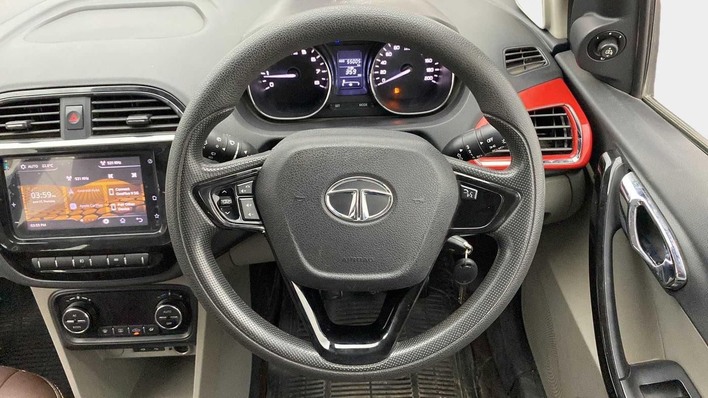 2019 Tata Tiago XZ PLUS PETROL, Petrol, Manual, 54,927 km, Steering Wheel Close Up